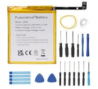 Fuworance 3500mAh 3.8V KR40 Replacement Battery Compatible with Motorola Moto One Vision, One Action, XT1970, XT2013-4, SB18C43601, SB18C43602 Smartphone Mobile Phone Li-ion Battery +Tool Kit