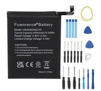 Fuworance 4000mAh 3.82V HB396689ECW Replacement Battery Compatible with Huawei Mate 9/Mate 9 Pro/Y7 Y9 2019 MHA-L09 MHA-L29 DUB-LX1 JKM-TL00 JKM-AL00 JKM-AL00A JKM-LX1 JKM-LX2 Phone Li-ion Battery
