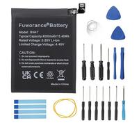 Fuworance 4000mAh 3.85V BN47 Replacement Battery Compatible with Xiaomi Mi A2 Lite M1805D1SG Compatible with Xiaomi Redmi 6 Pro M1805D1SE M1805D1SC M1805D1ST Mobile Phone Li-ion Battery with Tool Kit