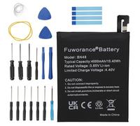 Fuworance 4000mAh 3.85V BN48 Replacement Battery Compatible with Xiaomi Redmi Note 6 Pro M1806E7TG M1806E7TH M1806E7TI Mobile Phone Smartphone Rechargeable Li-ion Battery High Capacity with Tool Kit
