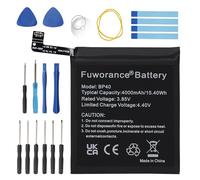 Fuworance 4000mAh 3.85V BP40 Replacement Battery Compatible with Xiaomi Mi 9T Pro Compatible with Redmi K20 Pro Mobile Phone Rechargeable Li-ion Battery High Capacity Long-Lasting with Tools Kit