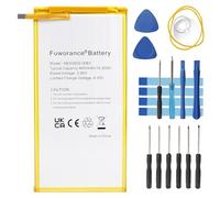Fuworance 4800mAh 3.8V HB3080G1EBC Battery Compatible with Huawei EE Eagle 4G LTE/Honor S8-701u S8-701W/Mediapad M1 8.0/MediaPad T1 9.6 S8-301L Tablet PC Lithium-Ion Battery High Capacity+Tool Kit