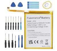 Fuworance 5000mAh 3.8V JK50 Replacement Battery Compatible with Motorola Moto G7 Power/One Power/G8 Power Lite XT1955 XT1942 XT2055-2 Mobile Phone Smartphone Rechargeable Li-ion Battery with Tool Kit