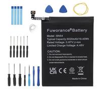 Fuworance 5020mAh 3.87V BN54 Replacement Battery Compatible with Xiaomi Redmi 9/Note 9 M2004J19C M2004J19G M2004J19AG M2003J15SG M2003J15SS M2003J15SC Smartphone Mobile Phone Li-ion Battery +Tool Kit