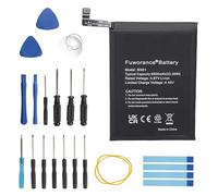 Fuworance 6000mAh 3.87V BN61 Replacement Battery Compatible with Xiaomi Poco X3 MZB07Z0IN MZB07Z1IN MZB07Z2IN MZB07Z3IN MZB07Z4IN MZB9965IN M2007J20CI Mobile Phone Smartphone Li-ion Battery +Tool Kit