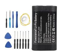 Fuworance 650 mAh 7.4 V 4.81 Wh Replacement Battery Compatible with 3M PL200 W003688, 14430, S0895880 Scanner Label Printer Rechargeable Li-ion Battery