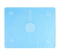 Fuworance Silicon Baking Mat Sheet, Anti-Slip Kneading Dough Mat, Non-Stick Pastry Pizza Baking Rolling Cutting Pad Board, Counter Table Mat with Measurement 40x50cm
