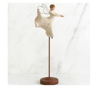 FUWQEPA Nativity Set Born Angel Figure, Figures Nativity Scene Resin, Christmas Nativity Figures Holy Family Decoration(1pcs Angels)