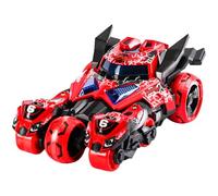 Fuwraixis Motorcycle with Alloy Catapult, 3 in 1 Motorcycle Race Game Toys, Dazzling Kids Toys, Collectible Car Models Decoration, Gifts for Boys