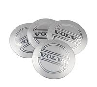 FUWUDI 4 Pcs Wheel Center Cap Sticker for Volvo 56mm, Wheel Trim Sticker, Badge Emblem Decal, Hub Caps Wheel Stickers, Stickers for Hub Caps