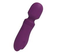Fuwyiy - 10 Modes Mini Handheld Back Massager for Neck and Back (Purple)