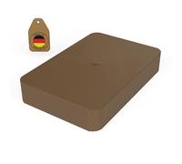FUX Glazing Packers 20 - Heavy Duty Plastic Shims & Spacers 60x40x10mm for Building & DIY