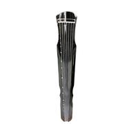 Fuxi Guqin 7 String 123cm Handmade Paulownia Wood Beginner Guqin Instrument Traditional Chinese Zither Instrument Gifts Beginner guqin(Black,3)