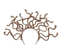 FUXIU Greek Mythology Inspired Ancient Snake Headband Halloween Headwear Unique Headpieces Fashion Accessory for Women