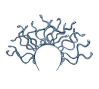 FUXIU Greek Mythology Inspired Ancient Snake Headband Halloween Headwear Unique Headpieces Fashion Accessory for Women