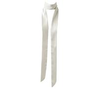 FUXIU Long Ribbon Silk Scarf Elegant Hand Tied Neck Scarf Elegant Hair Scarf Women Dinner Party Hairband Elegant Hair Decors