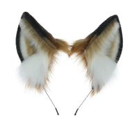 FUXIU Lovely Mouse Ear Shape Hair Hoop Cosplay Anime Character Hairband Versatile Mardi Gras Role Play Headband for Teens