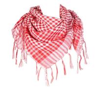 FUXIU Multiuse Arafat Hijab Scarf Tassels Shawl Bandana Adult Desert Arab Shemagh Headscarf Arabian Dubai Saudi Head Covering