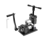 FUXIU Silver Wedding Ring Portable Manual Jewelry Bender Tool Creative Jewelry Making Tool Hand Crank Rings Bracelet Metal Bender Machine
