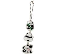 FUXIU Versatile Panda Pendant Keychain Stylish Phone Anti-lost Lanyard Handmade Phone Charm for Nature Lovers and Collectors