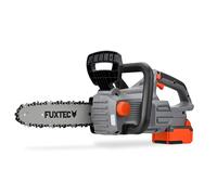 FUXTEC 20V Cordless Chainsaw FX-E1KS20 | 10 Inch | 4Ah Battery & Charger