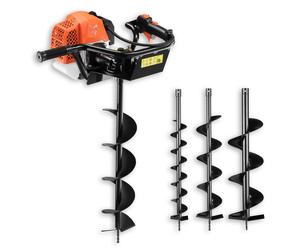 FUXTEC FX-EB162 Earth Auger | 62cc | incl. 100,150,200mm attachments