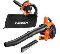 FUXTEC FX-LBS126 4-in-1 leaf vacuum, leaf blower, leaf shredder, including two blow pipes