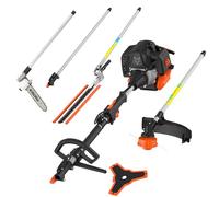 FUXTEC FX-MT252ER Multitool - 5in1 Petrol Brush Cutter with Adjustable Pole Pruner
