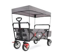 (Grey) FUXTEC Folding Wagon / Foldable Wagon / Trolley / Hand Cart CT-500