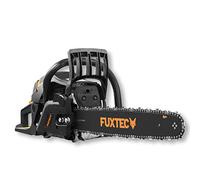 FUXTEC Petrol Chainsaw FX-KS255 | 54cc 2.3kW Engine, 46cm Bar Length, Easy Start, Ideal for Wood & Garden Cutting, Includes Carry Case & Blade Guard