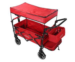 Fuxtec Premium Foldable Handcart Fx-Ct850 With Extendable Interior, 75 Kg Capacity