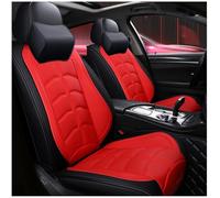 FUXZSV car seat covers are suitable for Audi A3 8P Q5 A6 C6 A4 A5 Sportback B7 Avant 8V C7 A1 B9 Audio Rs4 5 6 7 R8 S5 S6 S7 S8 Q3 automotive products/leather,red