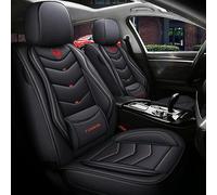 FUXZSV car seat covers are suitable for Fiat 500 Fiorino Siena Qubo Palio Weekend 500X Punto 500L Bravo Doblo Perlaautomotive products/leather/breathable,black