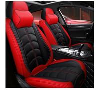 FUXZSV car seat covers are suitable for Mercedes Classe SL/Classe Sel/Classe SLK/Classe ML/Classe M/Vaneo Housse Siege Auto in automotive products/leather,Black and red