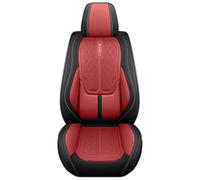 FUXZSV car seat covers are suitable for Nissan Navara X-Trail Qashqai Altima Leaf Murano Versa Note Xterra automotive products/leather,red