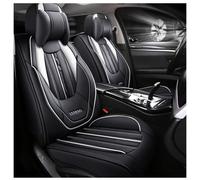 FUXZSV car seat covers are suitable for Nissan Qashqai J11 J10 X-Trail T32 Juke Navara D22 Blade Tiida Np300 Versa Murano Tritt Dualis Livina automotive products/leather,Black and White