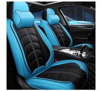 FUXZSV car seat covers are suitable for Nissan Sunny/Stagea/Skyline Crossover/Skyline Sedan/Skyline Coupe/Sentra/Safari/Juke/Gloria automotive products/leather,blue