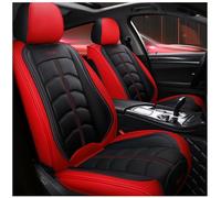 FUXZSV car seat covers are suitable for Nissan Sunny/Stagea/Skyline Crossover/Skyline Sedan/Skyline Coupe/Sentra/Safari/Juke/Gloria automotive products/leather,Black and red