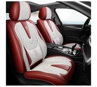 FUXZSV car seat covers are suitable for Range Rover Evoque 2012 2013 2014 2015automotive products/leather/breathable,Red and white