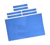 FUYAO 7ft/8ft/9ft/11ft Pool Table Felt, Snooker Table Cloth Felt Replacement Kit With 6 Bottom Cloth, Durable Indoor Sports Game Billiard Table Cover