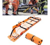 FUYAO Portable Stretcher, Medical Emergency Folding Stretcher Portable Emergency Rescue Stretcher Back Stretcher, For Medical Emergency Rescue, Ambulance, Fire Rescue