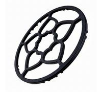 FUYIOCN Cast Iron Wok Support Ring, Non Slip Gas Ring Reducer for Moka Pot, Stove Top Coffee Maker, Moka Pot Induction, Small Saucepan and Coffee Pot, Trivet for Gas Hob Stove