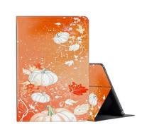 FUYOCWE for Amazon Fire 7 Tablet Case (12th Generation,2022 Release),Slim Adjustable Stand Smart Cover for Kindle Fire 7 12th Gen w/Auto Sleep Wake-Fall Pumpkin