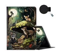 FUYOCWE for iPad 10th Generation Case 2022 iPad 10.9 Inch Case,Multi-Angle Slim Folio Stand Auto Wake/Sleep Smart Cover Cases for ipad 10 10.9 inch A2696/A2757/A2777-Forest Animal Party
