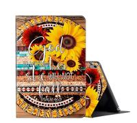 FUYOCWE for iPad 10th Generation Case 2022 ipad 10.9 inch Case,Slim Smart Folio Stand Cover for ipad 10th Gen,Multiple-Angle Viewing Auto Wake/Sleep ipad 10 Case-God with her Boho Flower