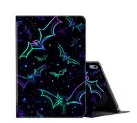 FUYOCWE for iPad 10th Generation Case 2022 ipad 10.9 inch Case,Slim Smart Folio Stand Cover for ipad 10th Gen,Multiple-Angle Viewing Auto Wake/Sleep ipad 10 Case-Bats Fly in The Black Night Sky