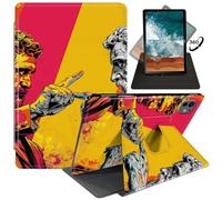FUYOCWE for iPad Pro 13" 2024 Case,Rotating Cases for iPad Pro 13 inch M4 7th Generation 2024 Model A2925/A2926/A3007,360 Degree Swivel Stand Auto Sleep/Wake Cover-Michelangelo's Self Dialogue