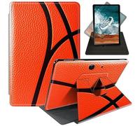 FUYOCWE for Microsoft Surface Pro 9 Tablet Case (13 inch,2022 Released),360 Degree Rotating Slim Stand PU Leather Smart Flip Cover for Microsoft Surface Pro 9 5g 13"-Basketball Sport
