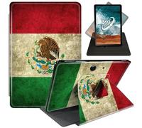FUYOCWE for Microsoft Surface Pro 9 Tablet Case (13 inch,2022 Released),360 Degree Rotating Slim Stand PU Leather Smart Flip Cover for Microsoft Surface Pro 9 5g 13"-Mexican Flag