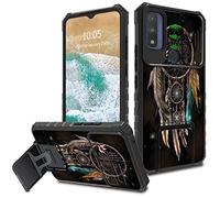 FUYOCWE for Motorola Moto G Pure Case/Moto G Power 2022 Case with Slide Camera Cover,Kickstand+Camera Lens Protector Phone Case for Motorola Moto G Pure 2021 6.5"-Dream Catcher